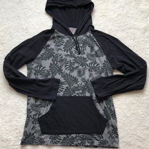 Rustic Souls Lightweight Plants Printed Hoodie